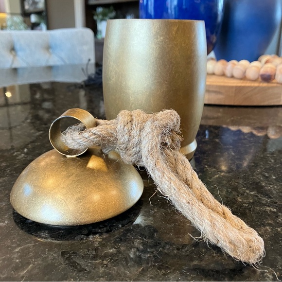 New Pottery Barn St. Jude Vintage Bell Candle - Winter Spruce, Holiday Decor - Picture 4 of 12